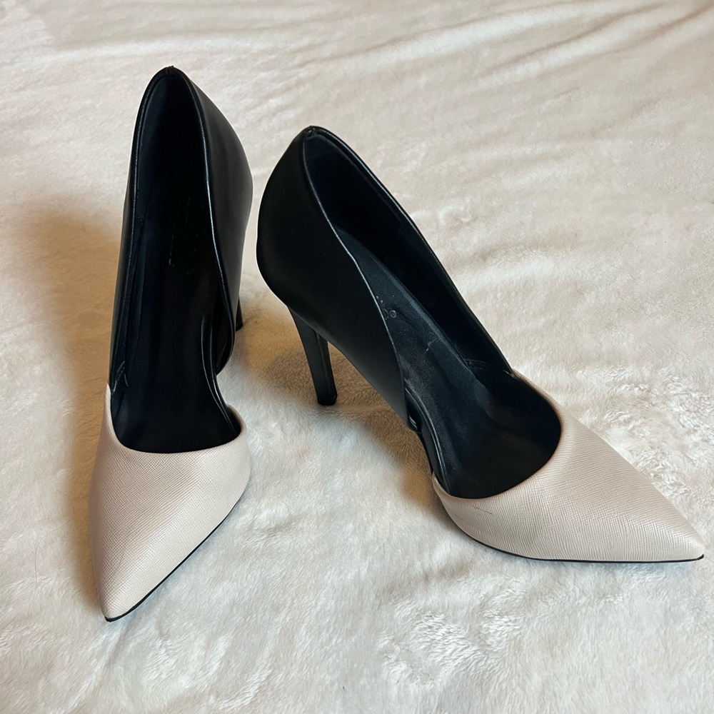 Size 6, Charlotte Russe two-toned stiletto heels